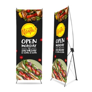 Custom X-Banner Stands & Pull-Up Displays