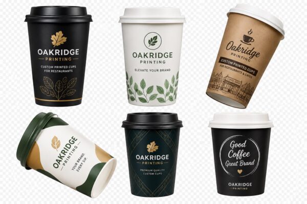 Custom Printed Single & Double Wall Paper Coffee Cups | Eco-Friendly Takeaway Cups