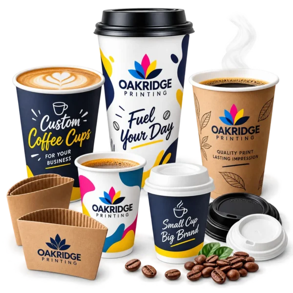 custom printed paper coffee cups uk