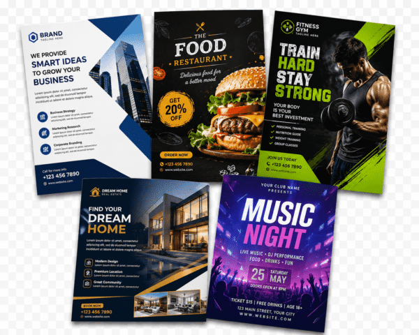 compressed (17) custom flyers and leaflets printing oakridge printing