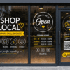 Custom Printed Shop Window Stickers & Decals