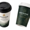 branded single wall and double wall takeaway coffee cups